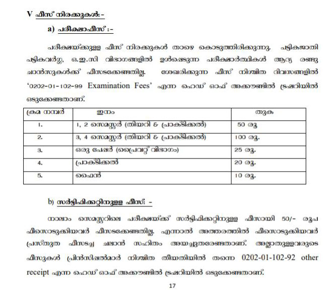 feestructure